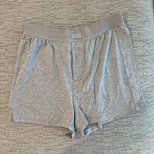 Skims Boyfriend Gray Shorts